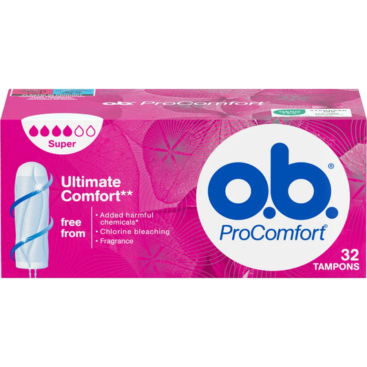 O.B. Procomfort Super tamponi 32 kpl