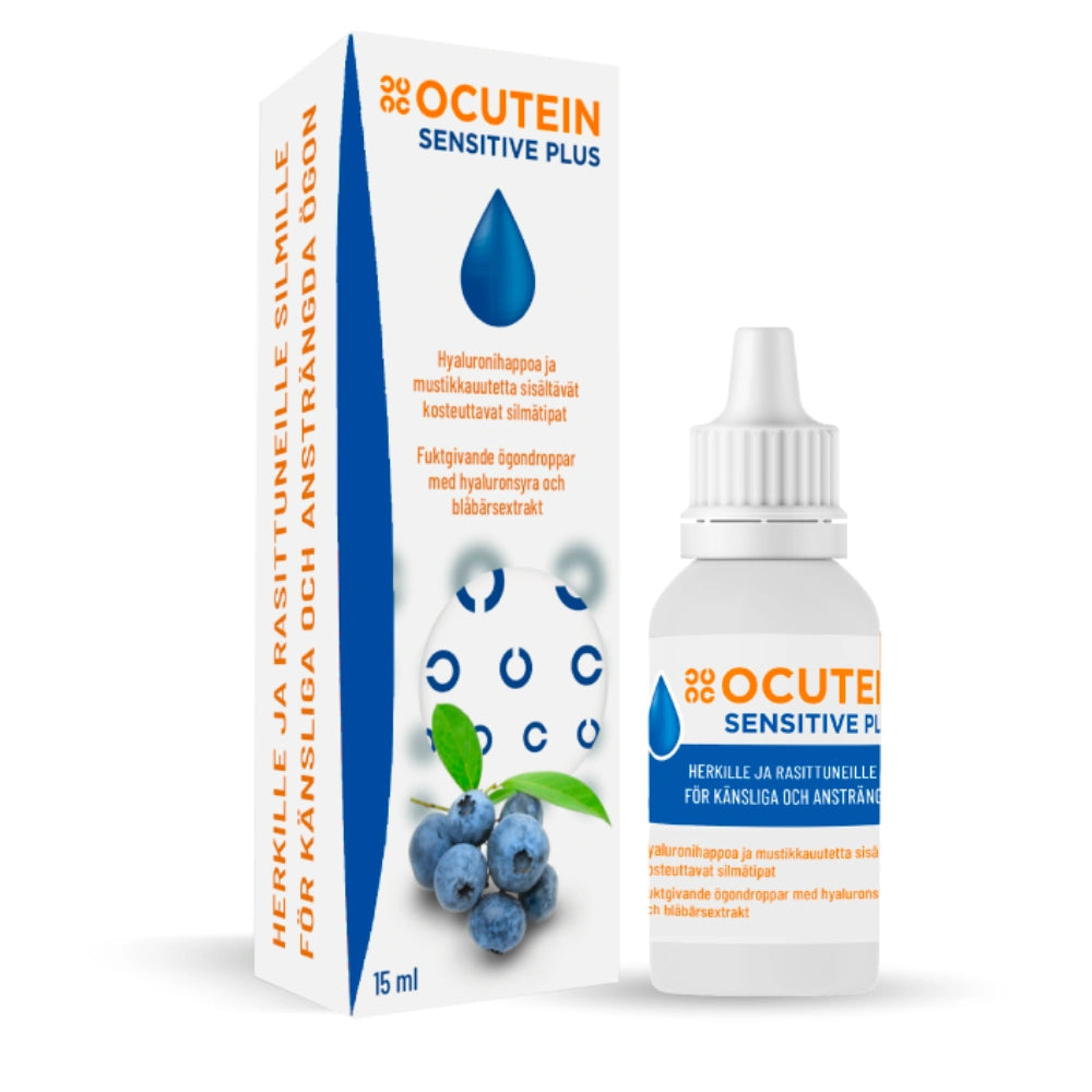 OCUTEIN Sensitive Plus kostuttavat silmätipat 15 ml