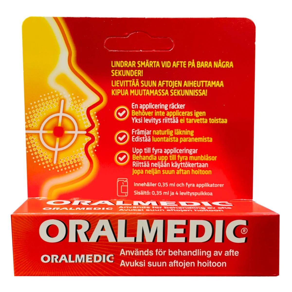 Oralmedic Aftojen hoitoon 0,35 ml