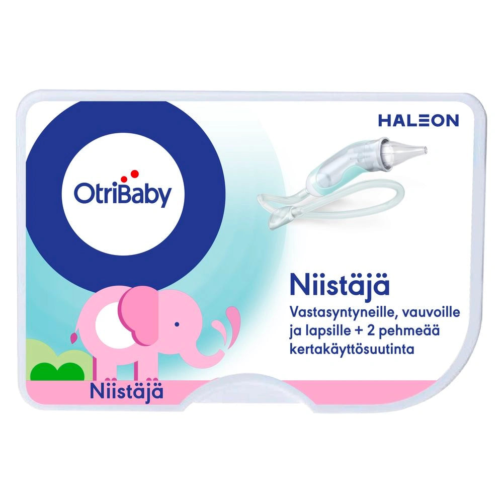 OTRIBABY Niistäjä + 2 suutinta 1 kpl