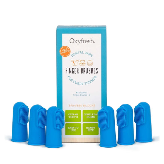 Oxyfresh Finger Brushes, Sormiharjat 6 kpl