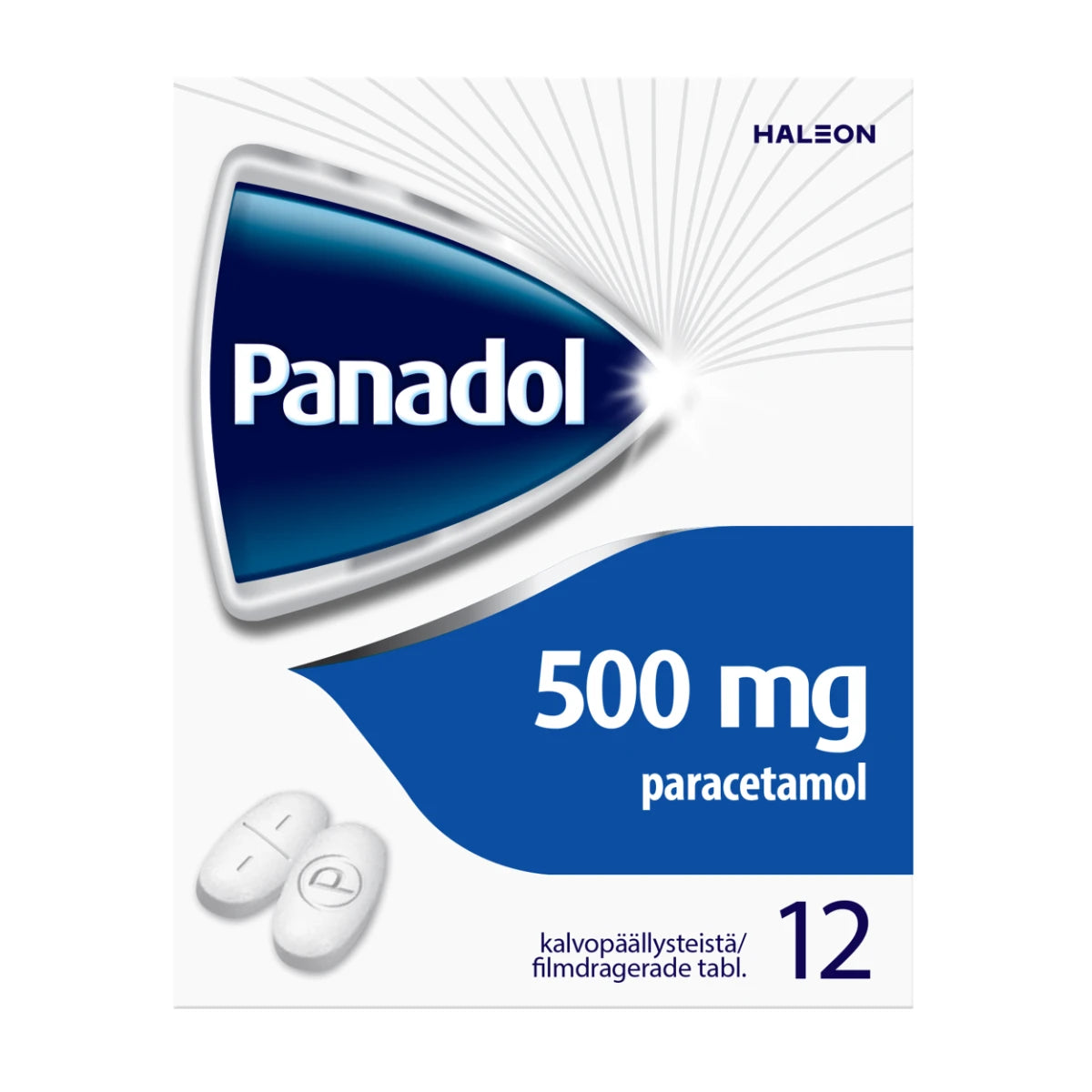 PANADOL 500 mg tabletti, kalvopäällysteinen 12 fol
