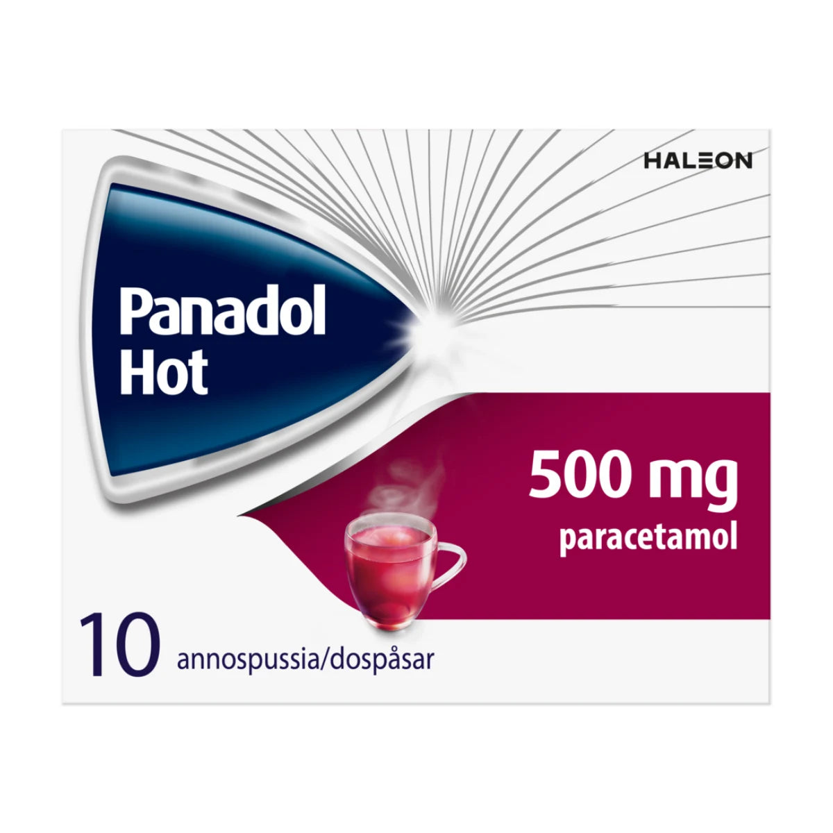PANADOL HOT jauhe oraaliliuosta varten 500 mg 10 kpl