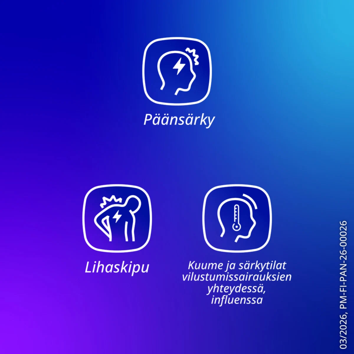 PANADOL HOT jauhe oraaliliuosta varten päänsärkyyn, lihaskipuun, kuumeeseen