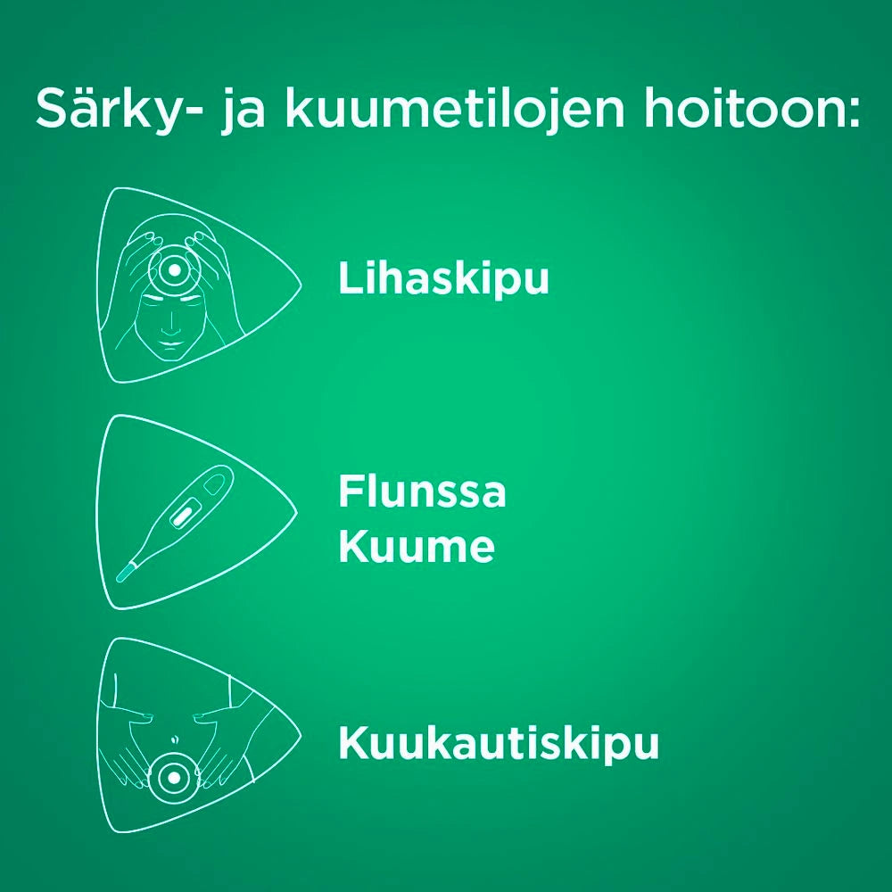 PANADOL 500 mg tabletti, kalvopäällysteinen kuumeeseen ja kipuun