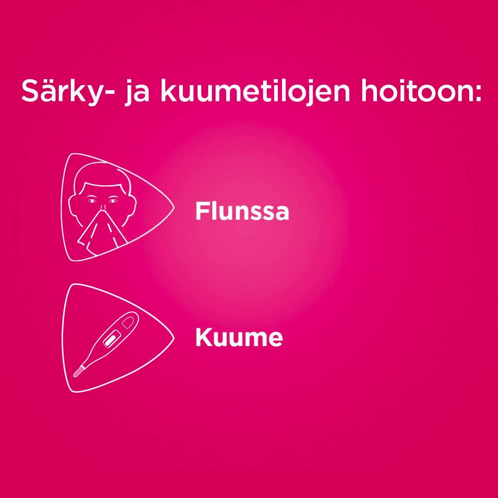 PANADOL HOT 500 mg/annos jauhe oraaliliuosta varten annospussi kipu- ja kuumelääke