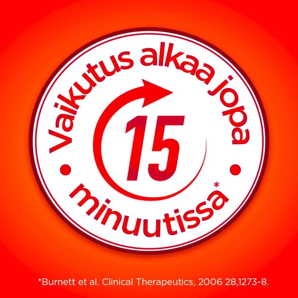 PANADOL ZAPP 500 mg tabletti, kalvopäällysteinen vaikutus jopa 15 minuutissa