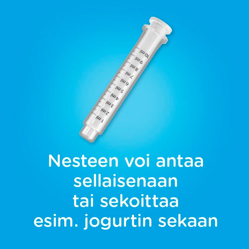 PANADOL 24 mg/ml oraalisuspensio annostelu