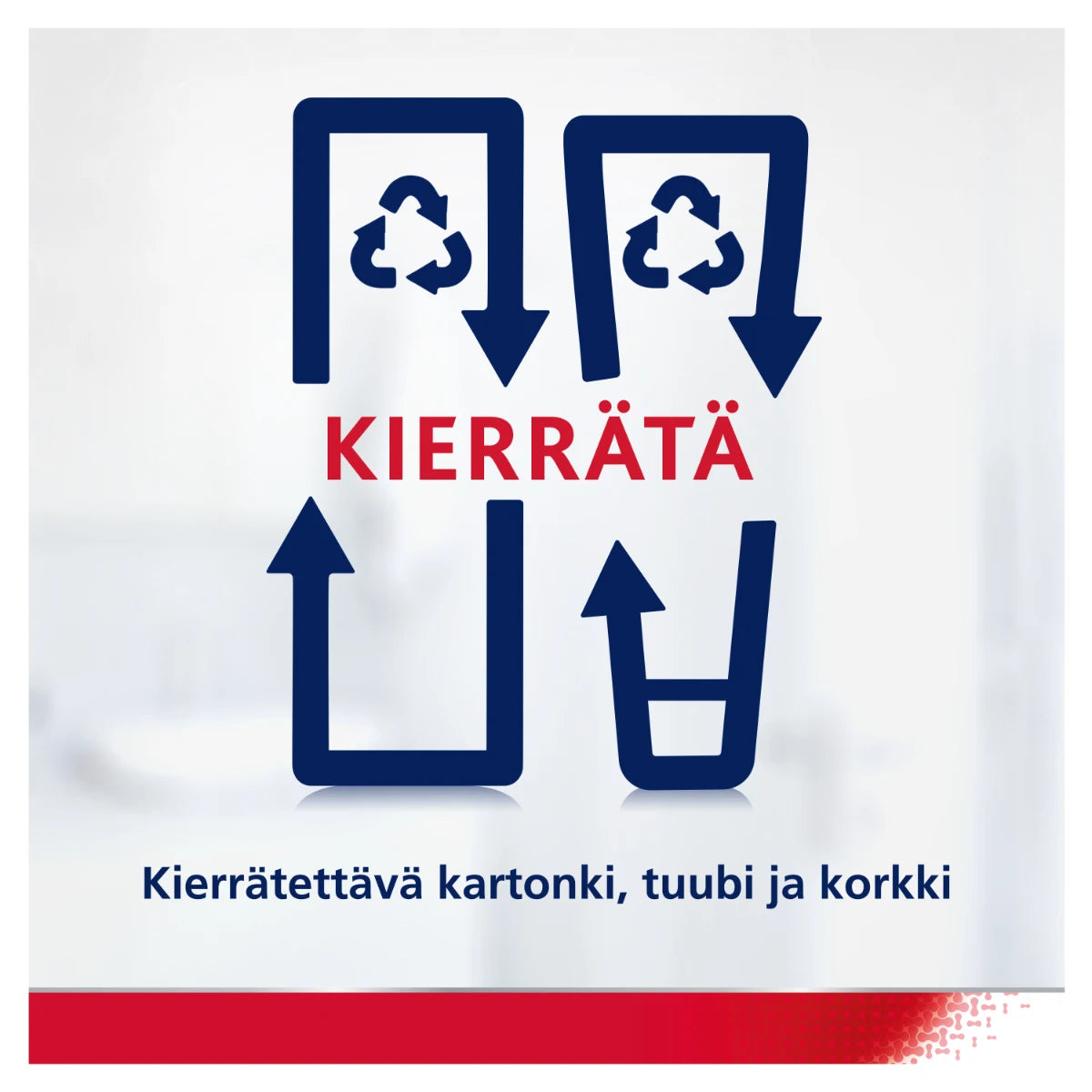 Parodontax Active Gum Repair hammastahna kierrätettävä pakkaus