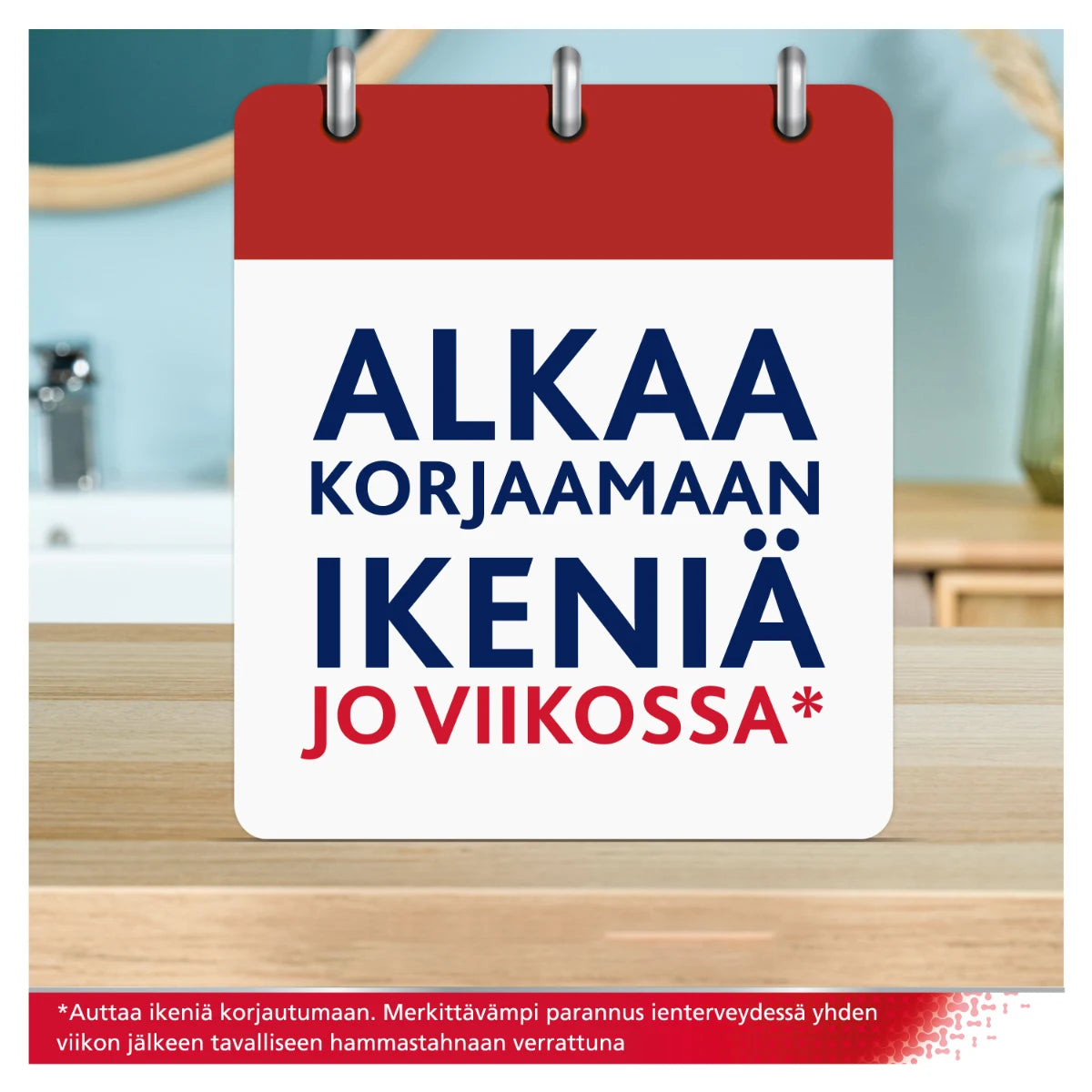 Parodontax Active Gum Repair hammastahna 75 ml vaikutus alkaa viikossa