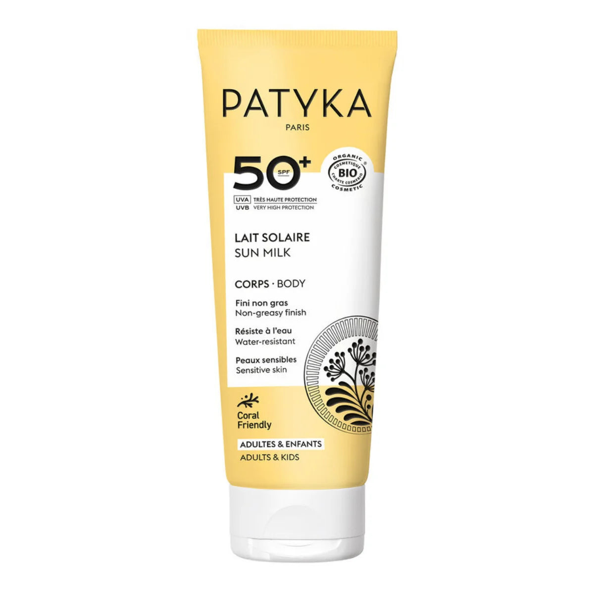 Patyka Body Sun Milk SPF50 100 ml