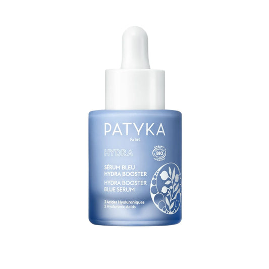 Patyka Hydra Booster Blue Serum 30 ml – kosteuttaa 48 h ja rauhoittaa stressaantunutta ihoa