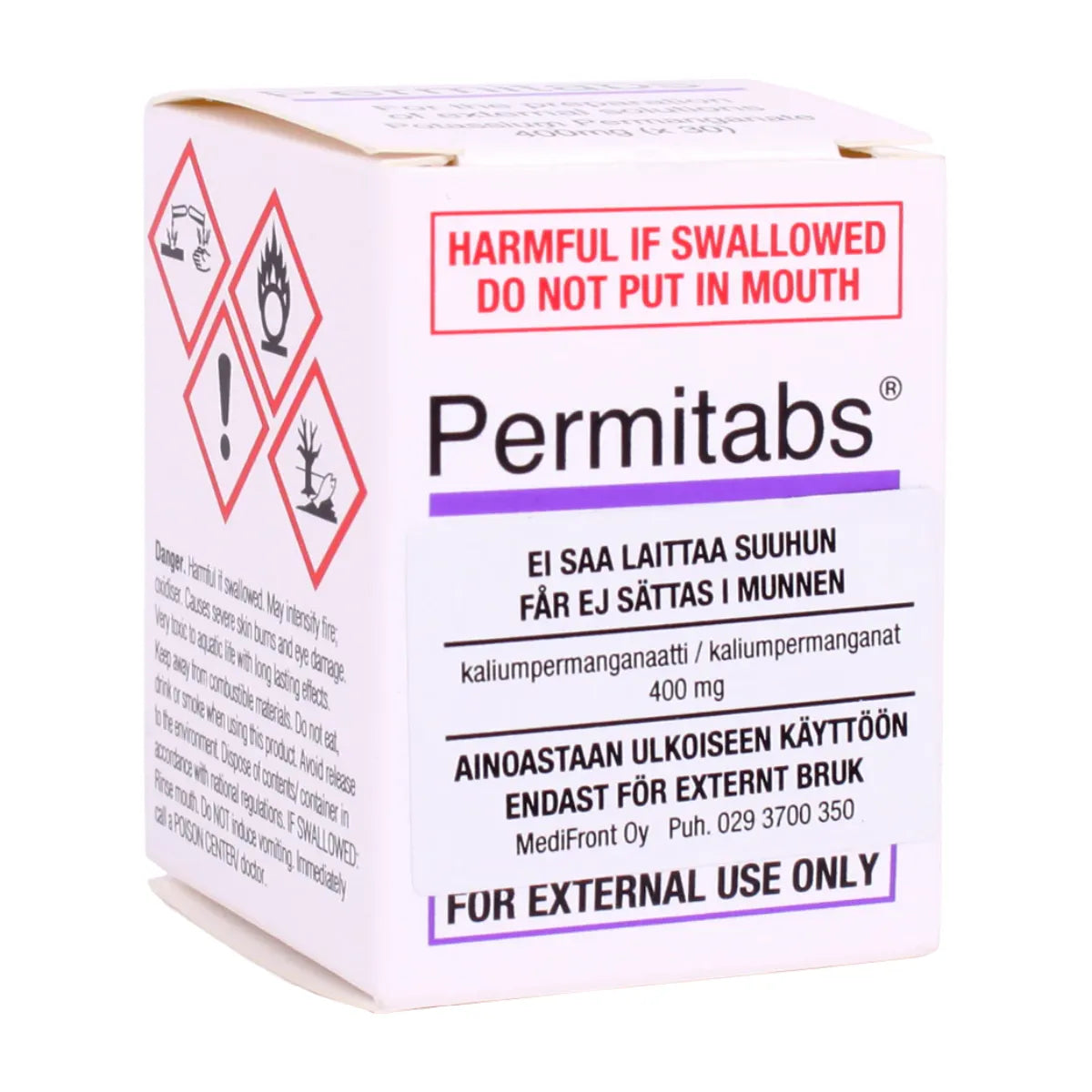 Permitabs Kaliumpermanganaattitabletit 30 kpl