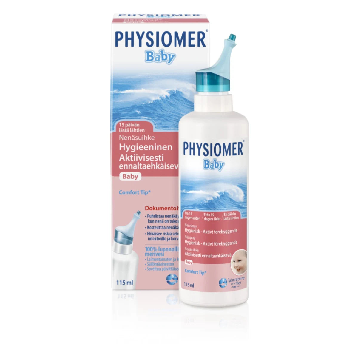 PHYSIOMER Baby Mist nenähuuhde lapsille 115 ml