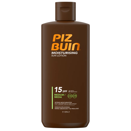 PIZ BUIN Moisturising Sun lotion SPF15 aurinkosuojavoide 200 ml