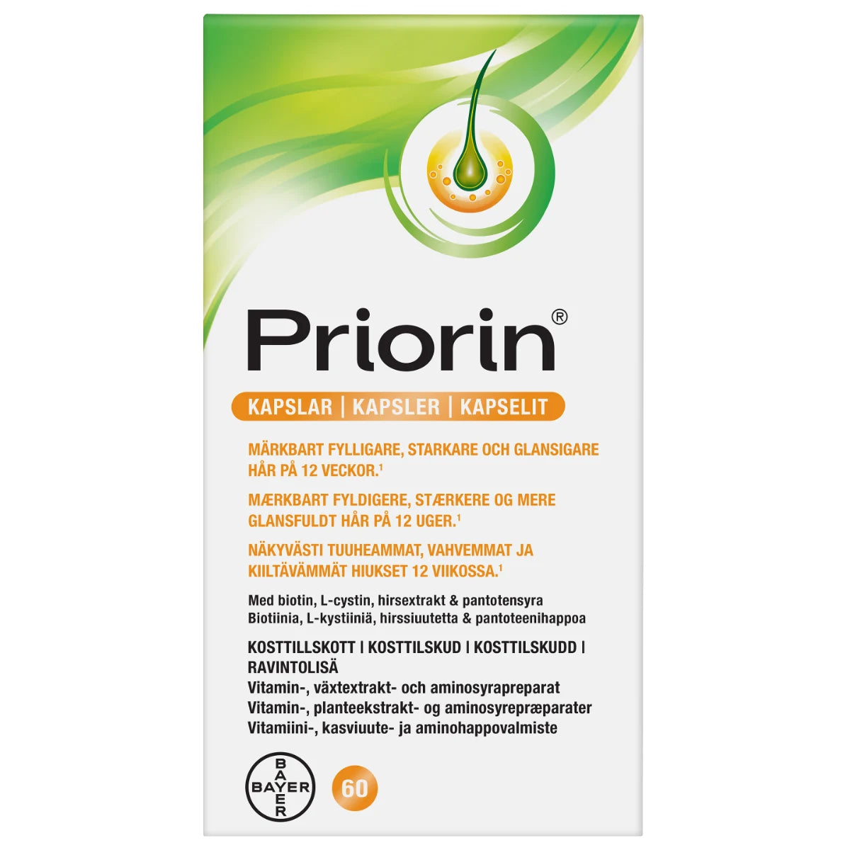 PRIORIN kapseli 60 kpl