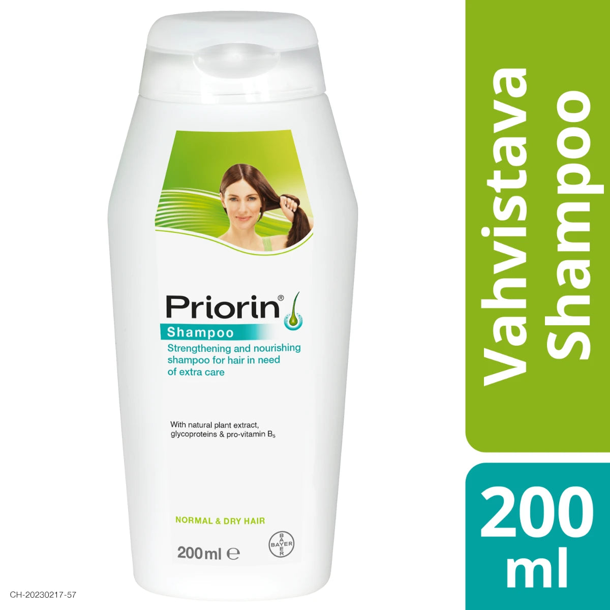 PRIORIN Shampoo 200 ml vahvistaa hiuksia