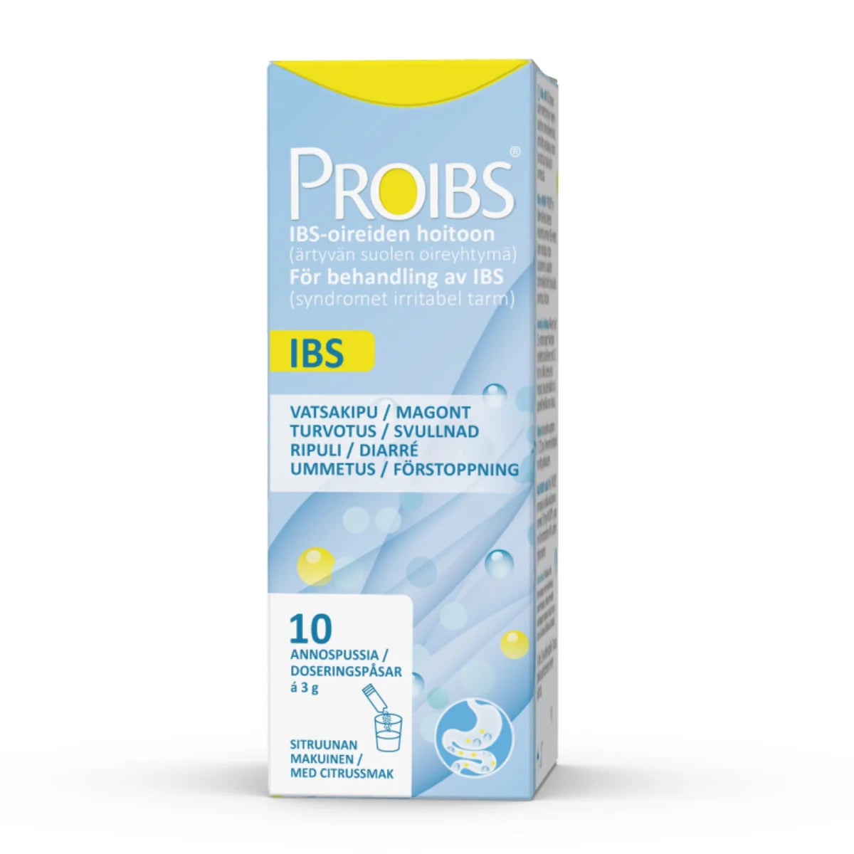 PROIBS IBS-valmiste 10 kpl vatsan oireisiin