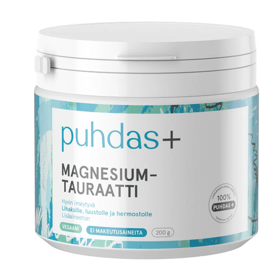 Puhdas+  Magnesiumtauraatti 200 g
