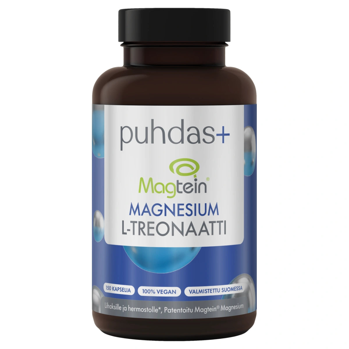 Puhdas+ Magtein Magnesium L-Treonaatti 150 kaps