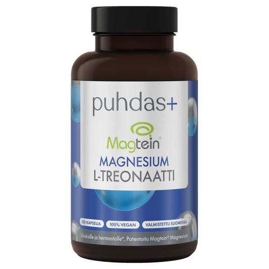 Puhdas+ Magtein Magnesium L-Treonaatti 150 kaps