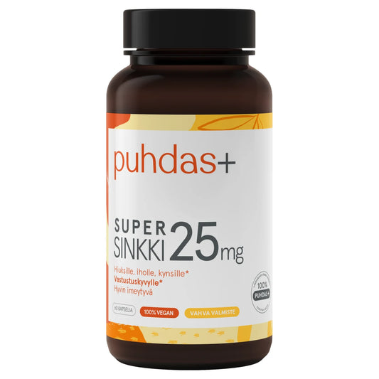 Puhdas+ Super sinkki 60 kaps