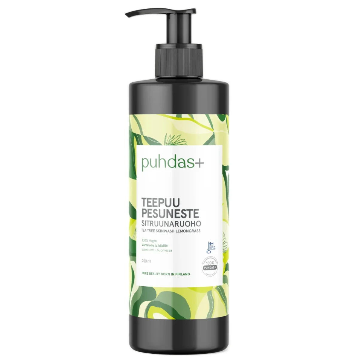 Puhdas+ Teepuu Pesuneste Sitruunaruoho 250 ml