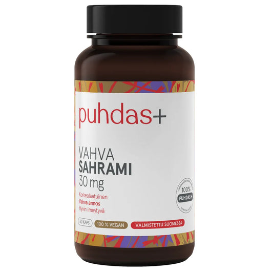 Puhdas+ Vahva Sahrami 30 mg 60 kaps