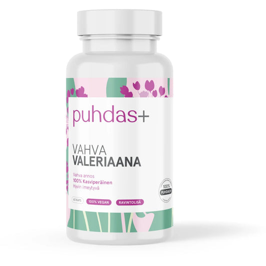 Puhdas+ Vahva Valeriaane 60 kapselia