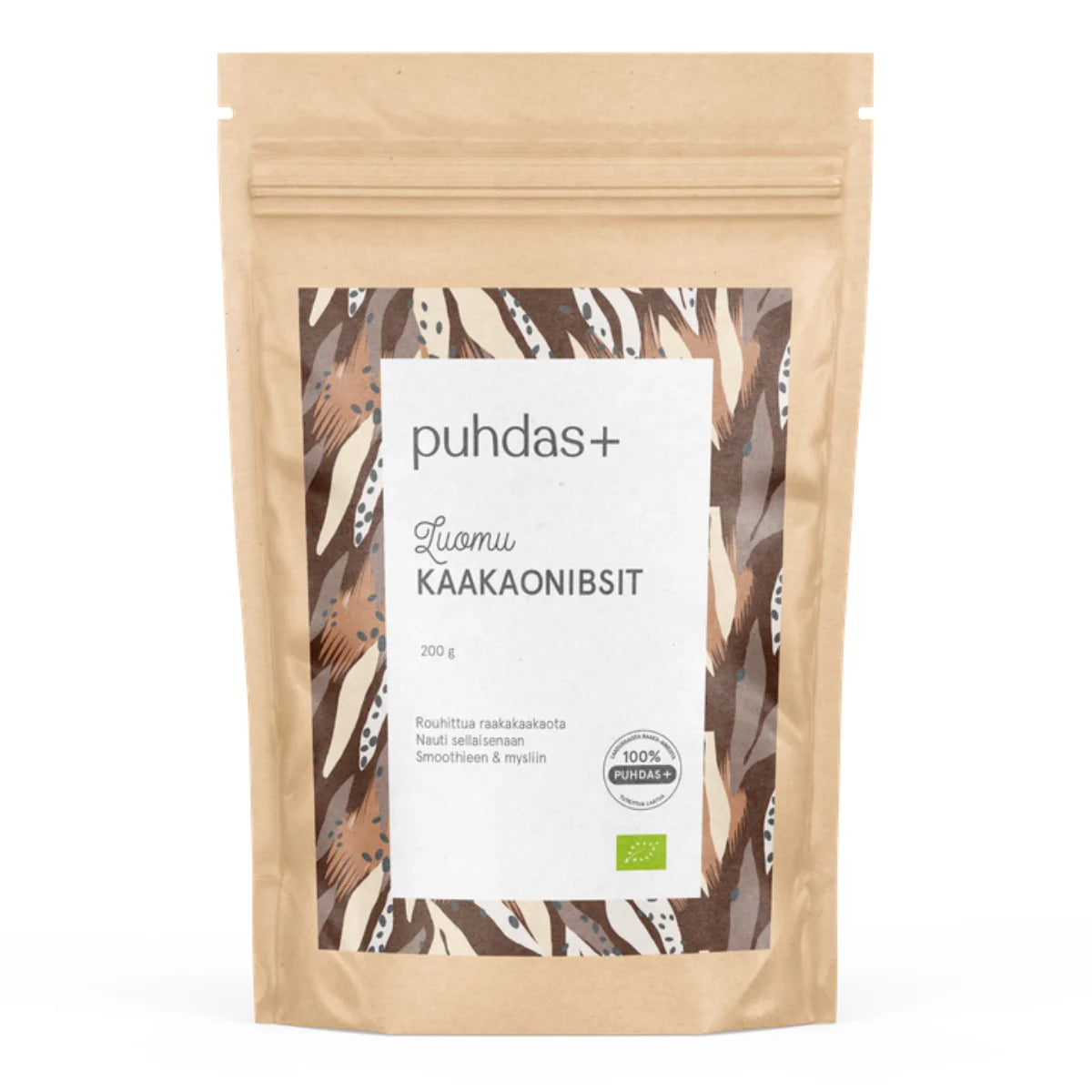 Puhdas+ Luomu Kaakaonibsit 200 g
