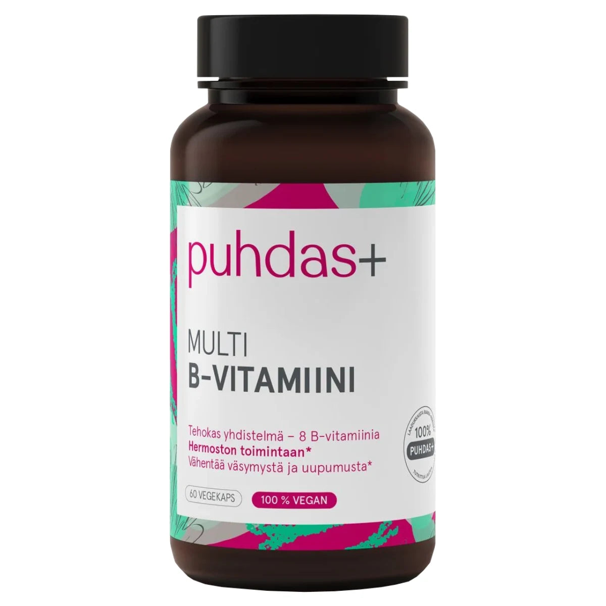 Puhdas+ Multi-B-Vitamiini vegekapseli 60 kpl