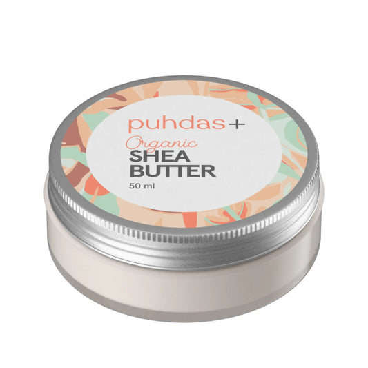 Puhdas+ Shea butter 50 ml kuivalle ja vaurioituneelle iholle