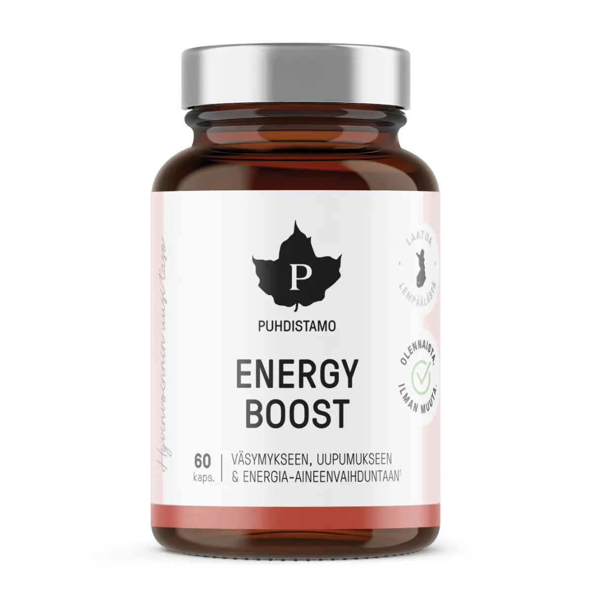 PUHDISTAMO EnergyBoost kapseli 60 kpl