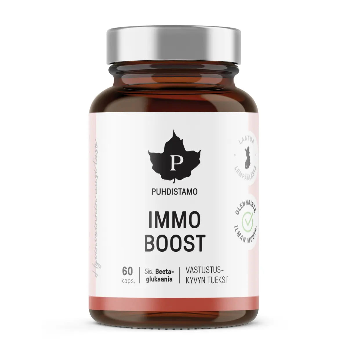 Puhdistamo ImmoBoost kapseli – tehokas vastustuskykyä tukeva yhdistelmävalmiste