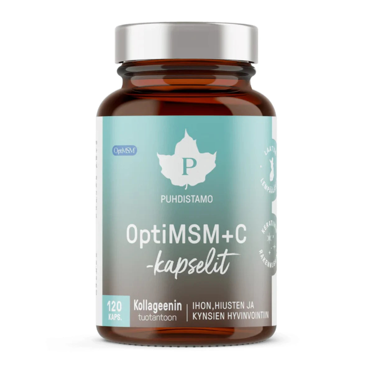 PUHDISTAMO OptiMSM + C kapseli 120 kpl
