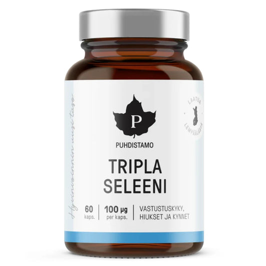 PUHDISTAMO Tripla Seleeni kapseli 60 kpl