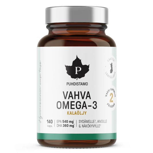 Puhdistamo Vahva Omega-3 140 kaps