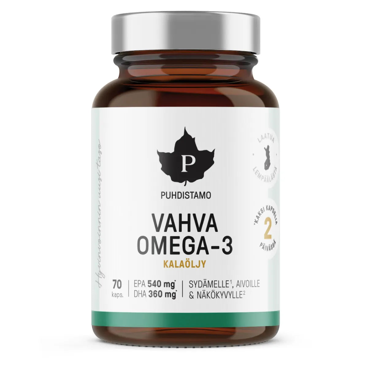 Puhdistamo Vahva Omega-3 70 kaps