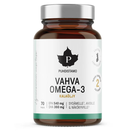 Puhdistamo Vahva Omega-3 70 kaps