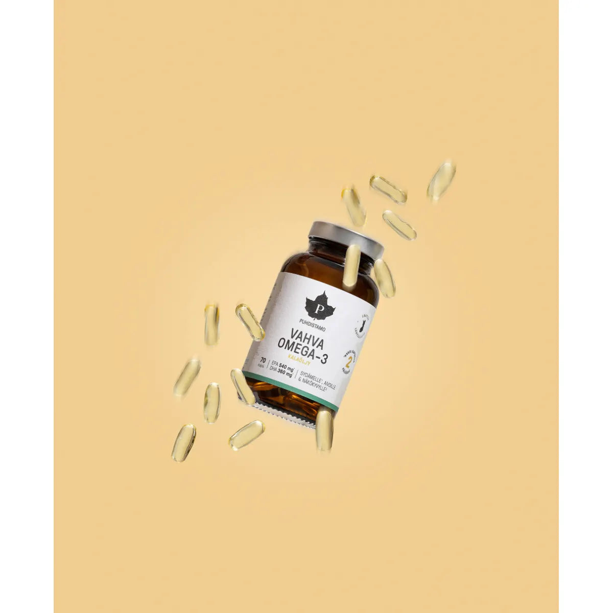 Puhdistamo Vahva Omega-3 70 kaps