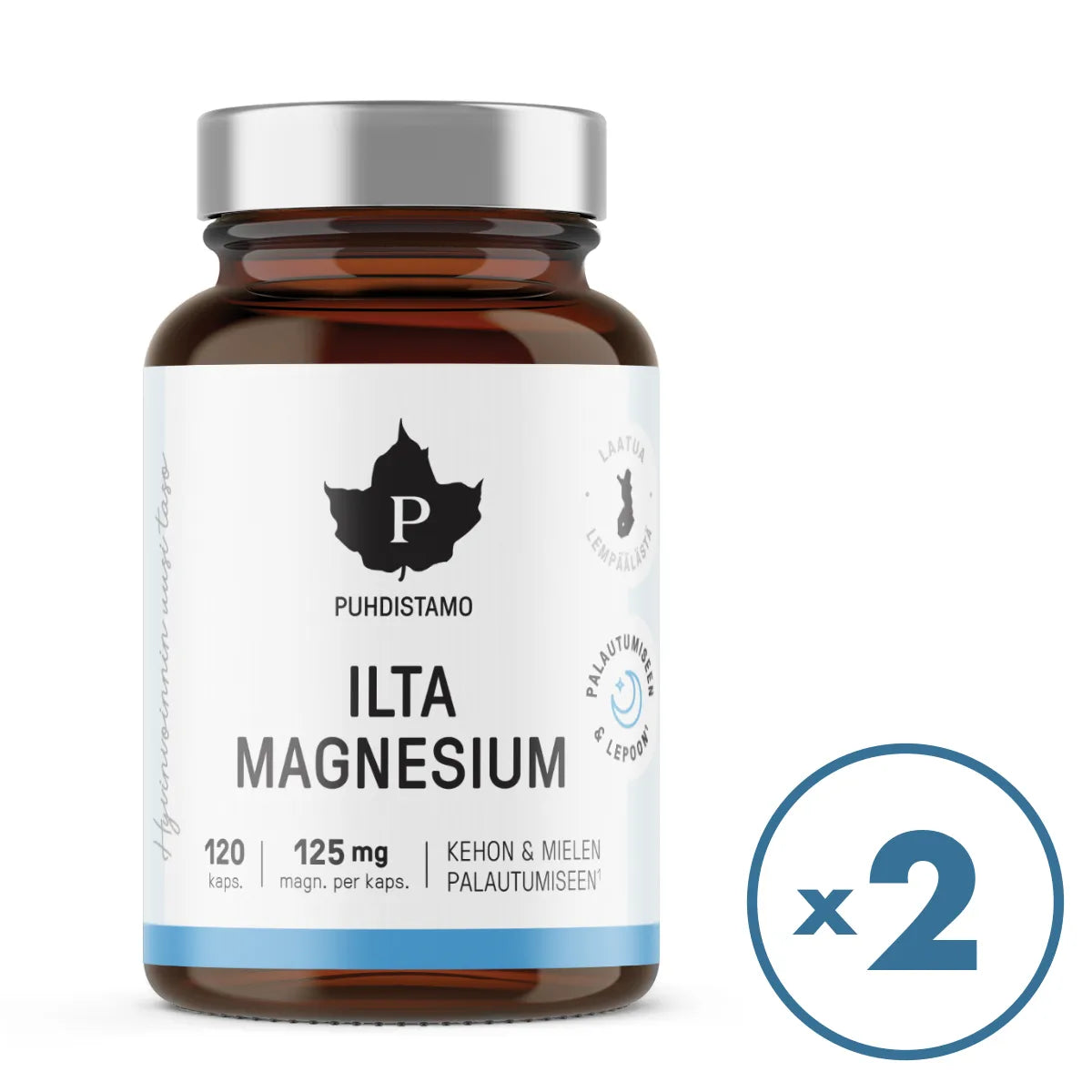 Puhdistamo Ilta Magnesium 2x120 kaps
