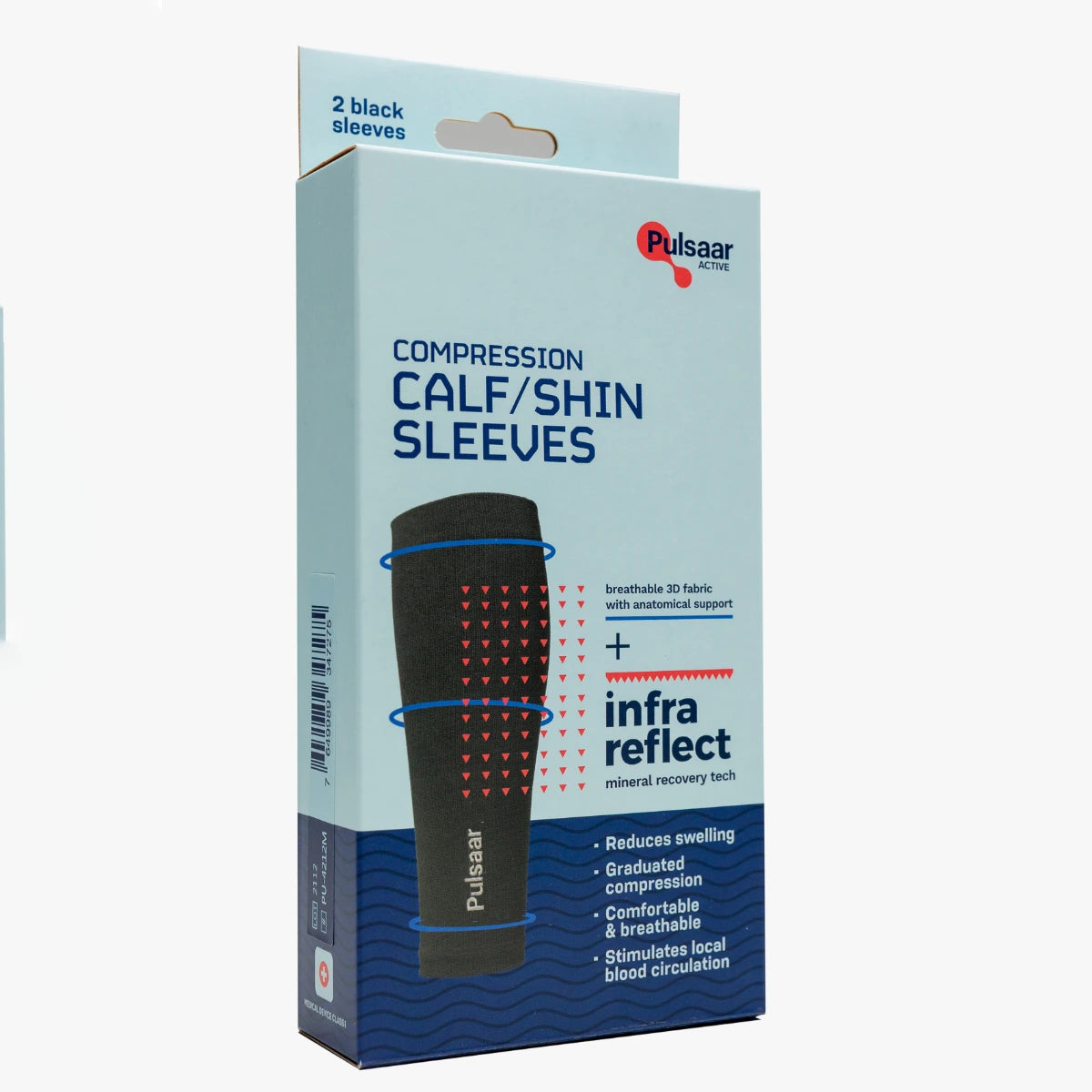 Pulsaar Active pohjetuki musta 1 kpl