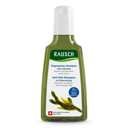 RAUSCH Rasvoittumista vähentävä Merilevä shampoo 200 ml