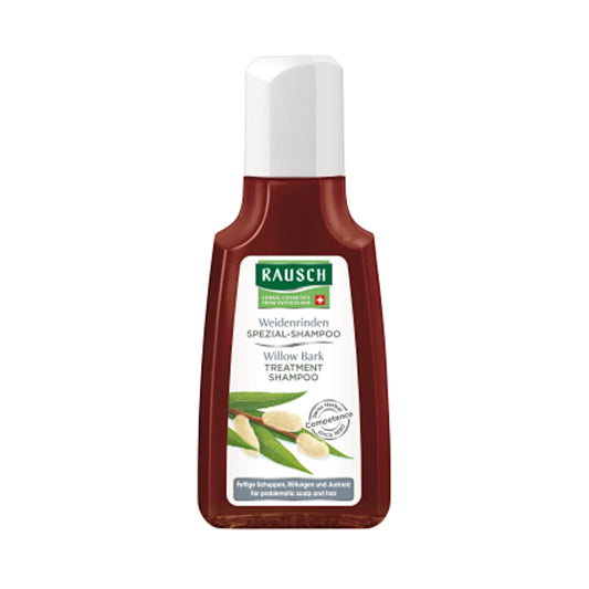 RAUSCH Pajunkuori Shampoo 40 ml rasvaiseen hilseeseen sekä täitartuntojen ennalta ehkäisyyn matkakoossa