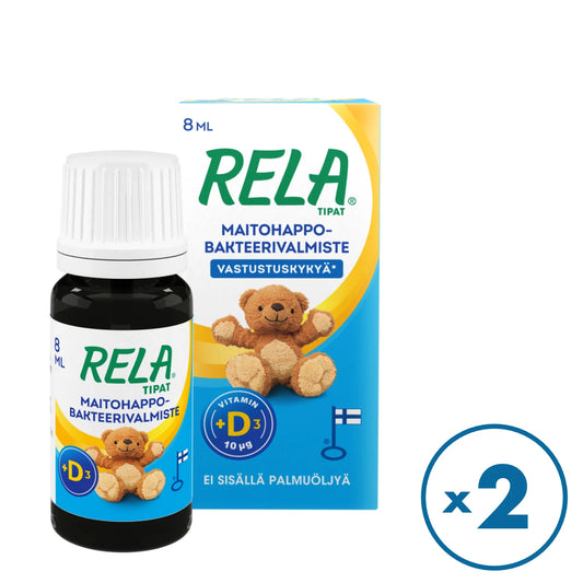 Rela Tipat + D3 2 x 8 ml