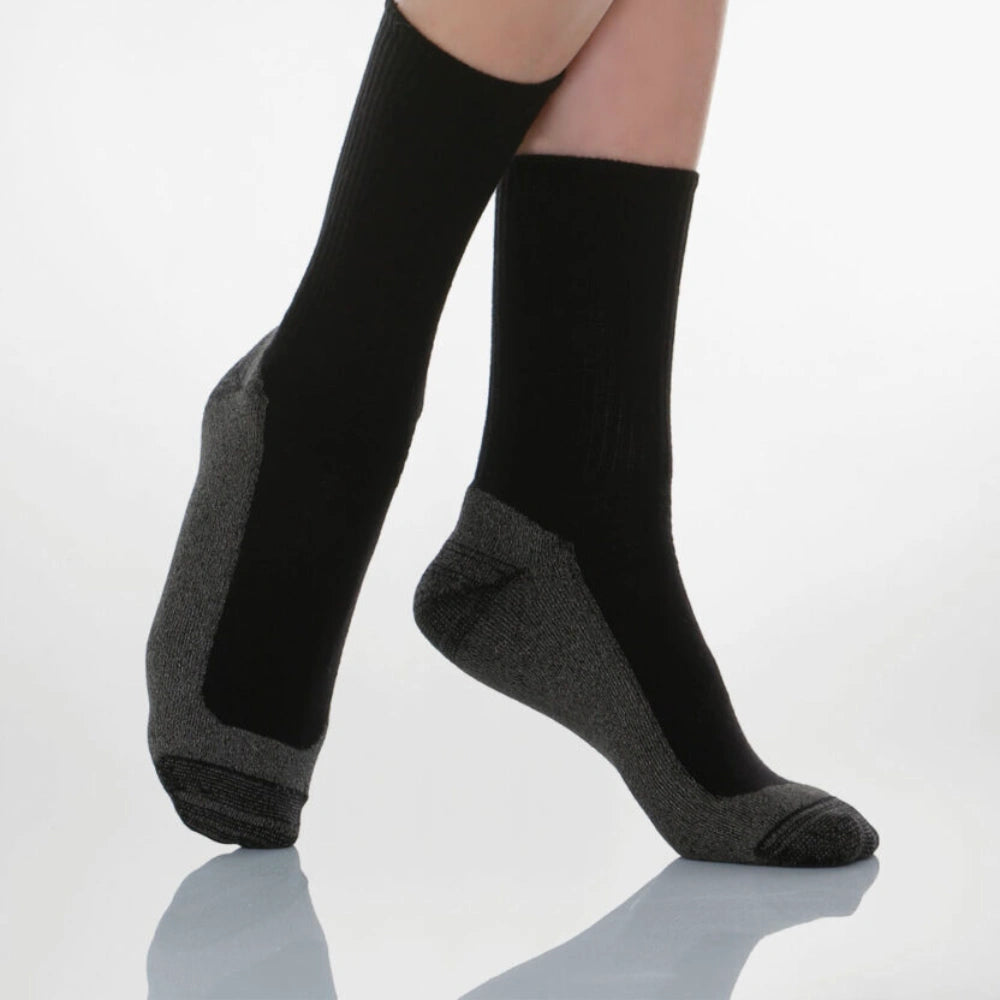 RELAXSAN Diabetic sukat musta, koko XL