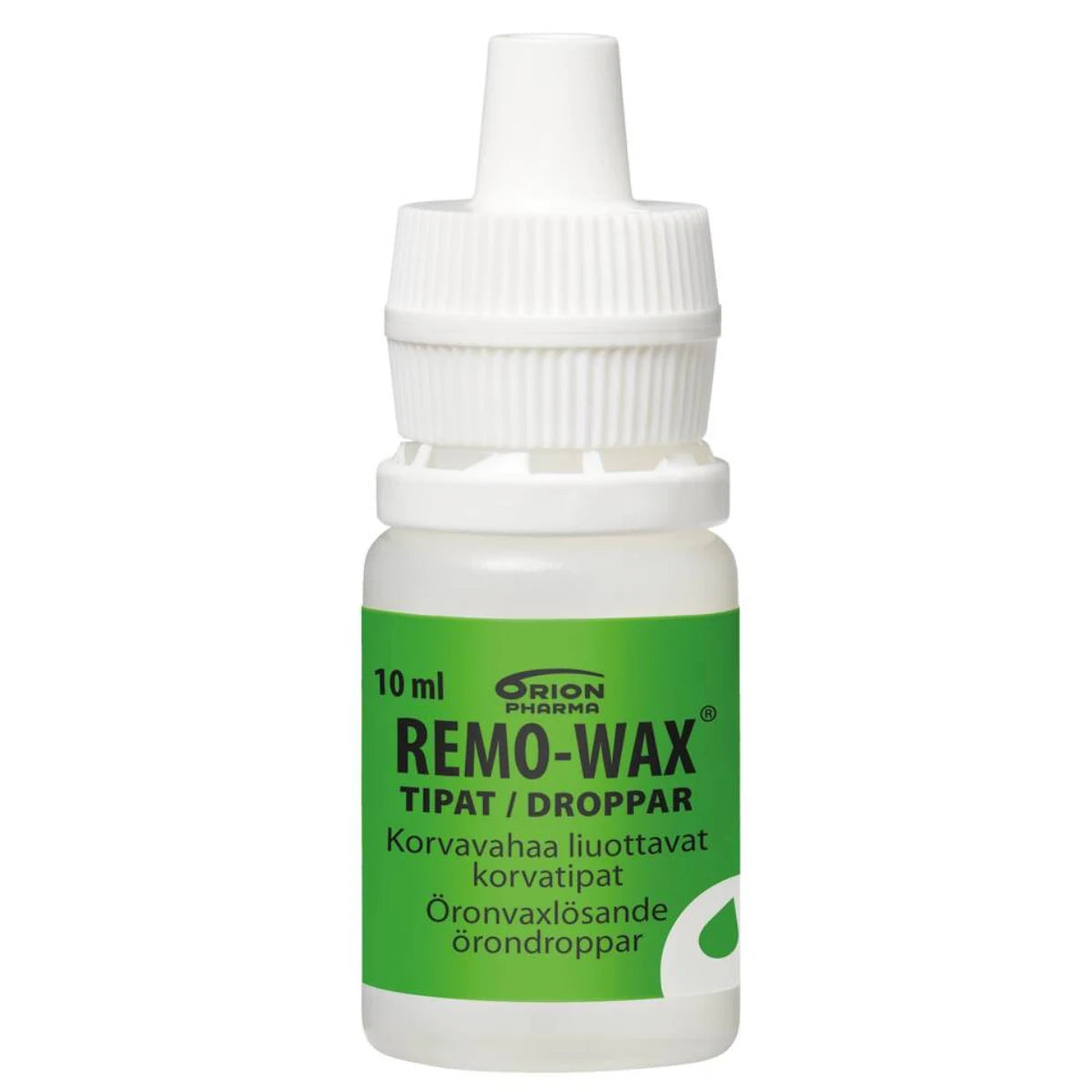 REMO-WAX korvatipat 10 ml liuottavat korvavahaa