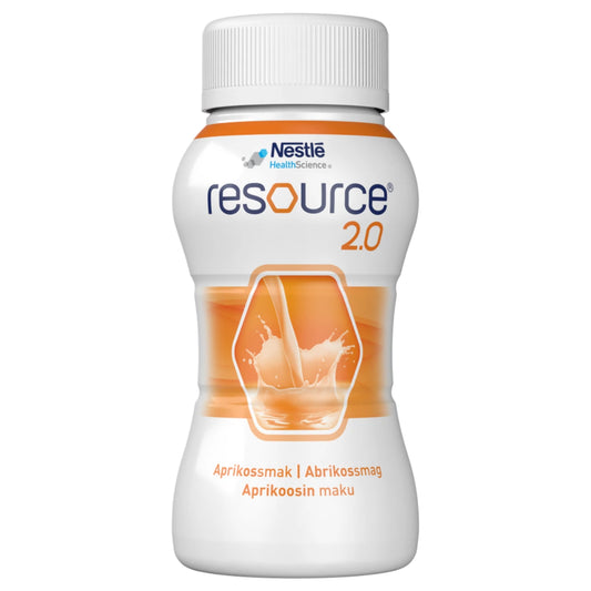 RESOURCE 2.0 Aprikoosi 4x200 ml ravitsemuksellisesti täysipainoinen ravintojuoma