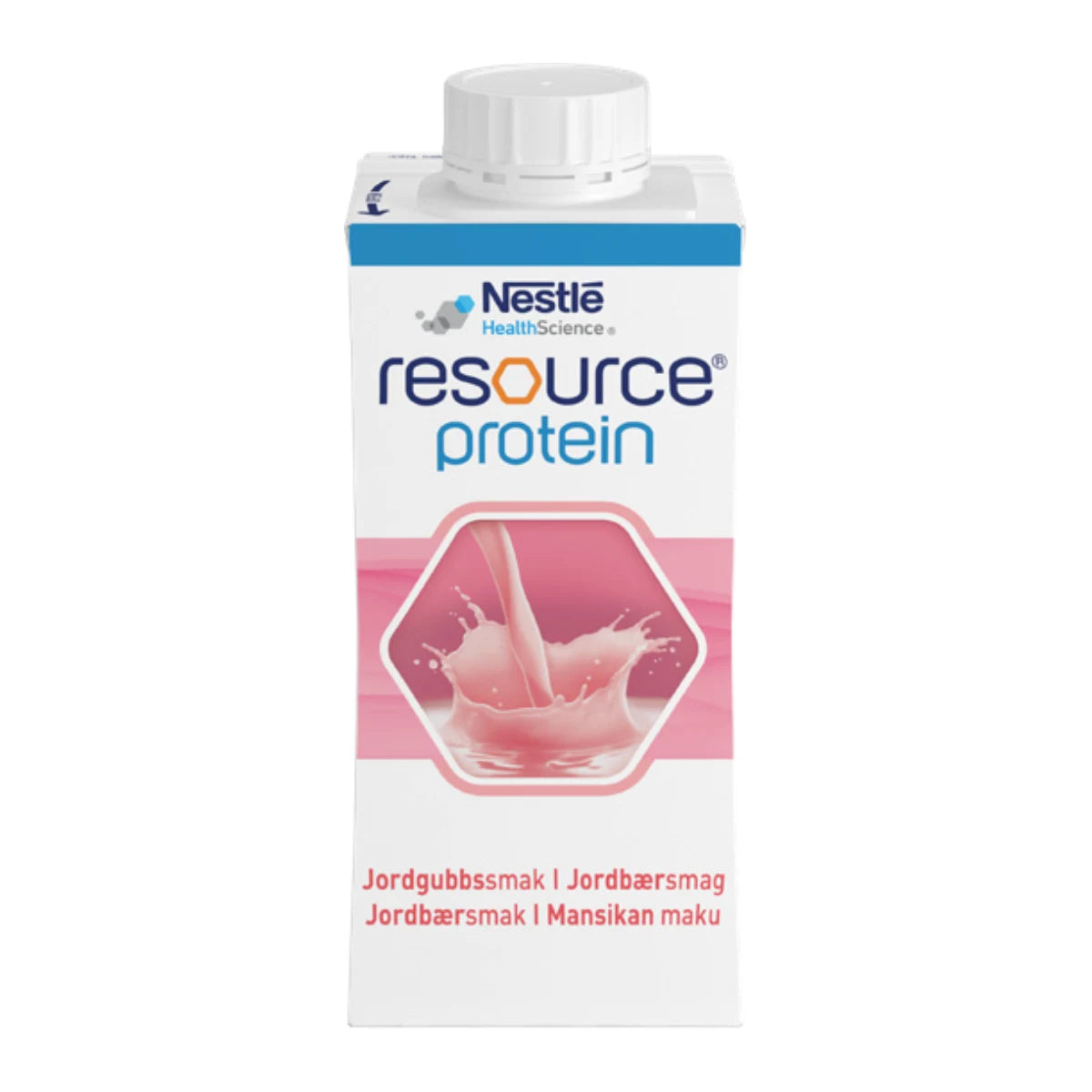RESOURCE Protein Mansikka 4x200 ml
