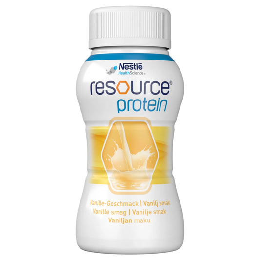 RESOURCE Protein Vanilja 4x200 ml ravitsemuksellisesti täysipainoinen, runsasproteiininen ravintojuoma
